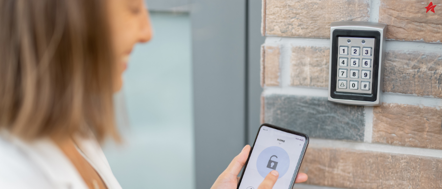smart door lock of mulitstar